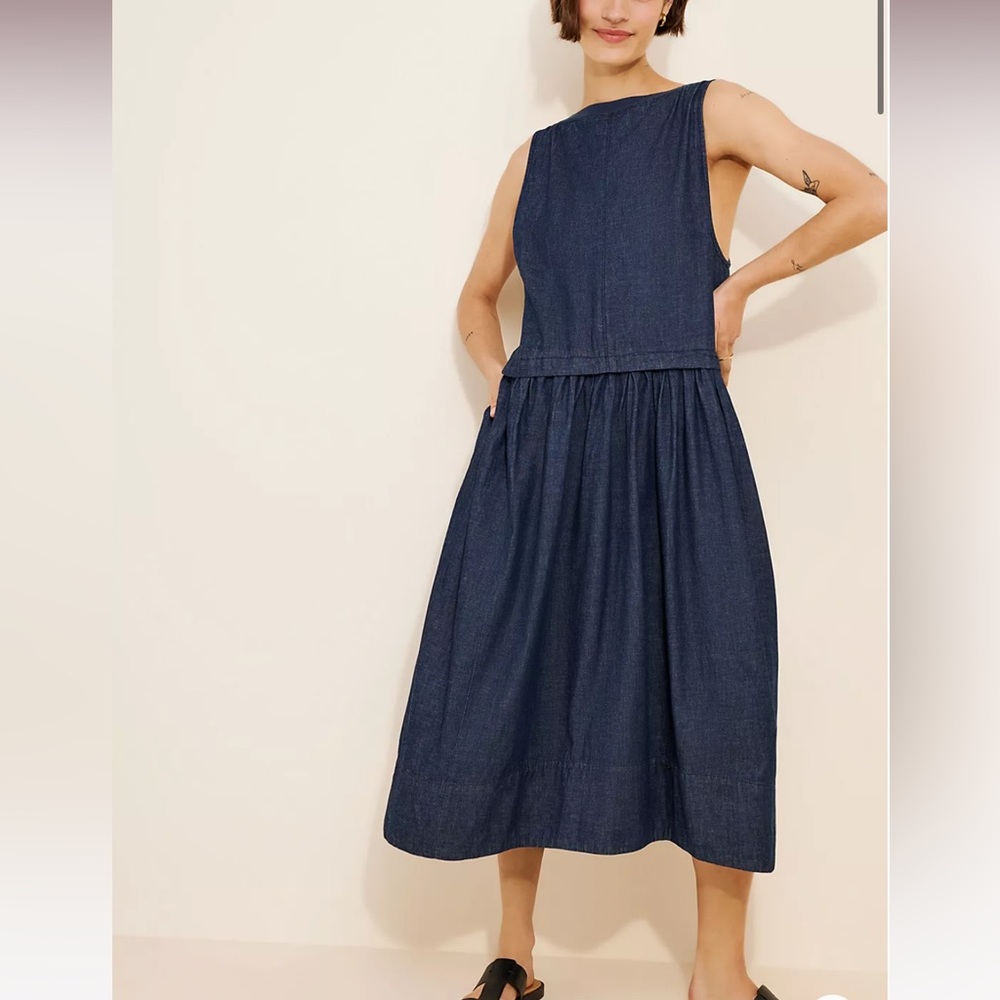 Soraya Denim Midi Dress